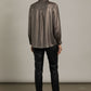 Lorna Bowknot Metallic Shirt - Bronze