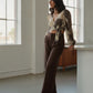Lunna Tailored Trousers - Brown