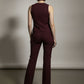 Ciara Tailored Trousers - Plum