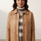 Vegan Leather Oversized Jacket