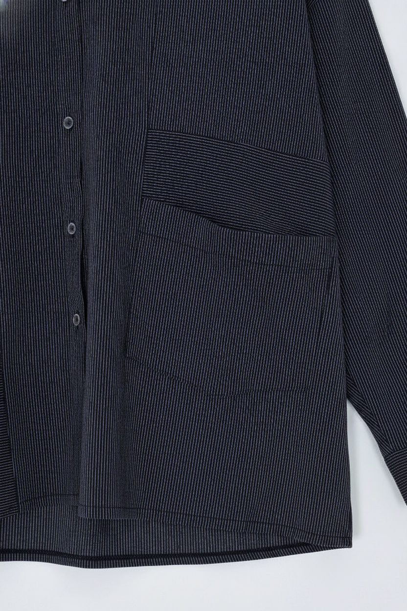Tanya Stiped Shirt - Black