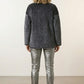 Paloma  Velvet Blazer Jacket with Pockets in Silver