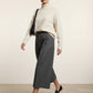 Fiona Tailored Cropped Trousers - Grey