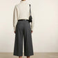 Fiona Tailored Cropped Trousers - Grey
