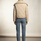 Tilly Cropped Puffer Jacket With Fur Lapel