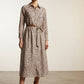 Stacey Cream Button Up Dress