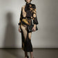 Isabella Printed Maxi Satin Skirt