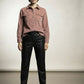 Melina Ribbed Light Jacket - Rose