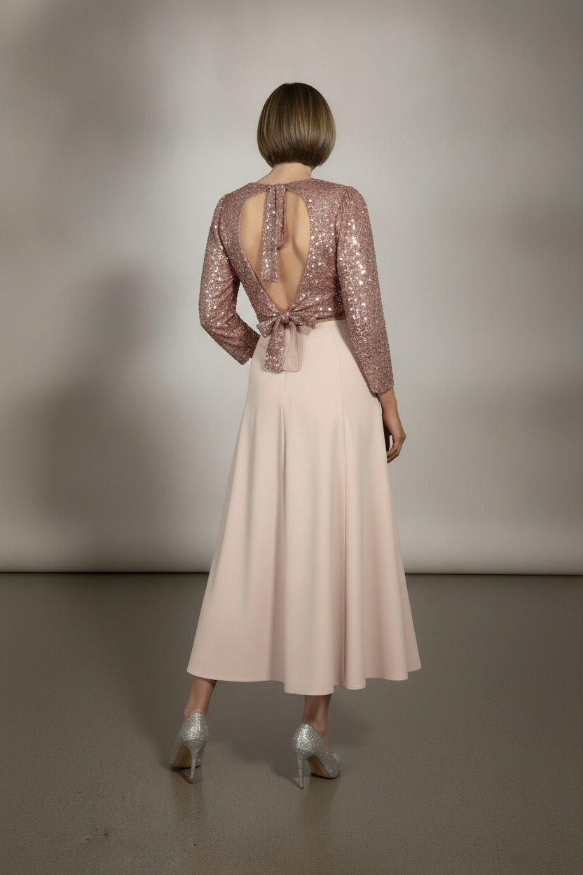 Jo Jo Maxi Skirt - Beige