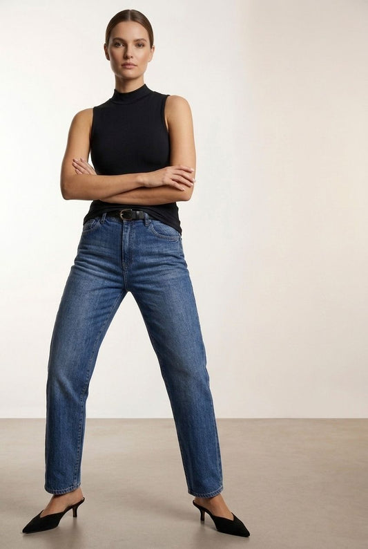 Martha Slouchy Denim Jeans