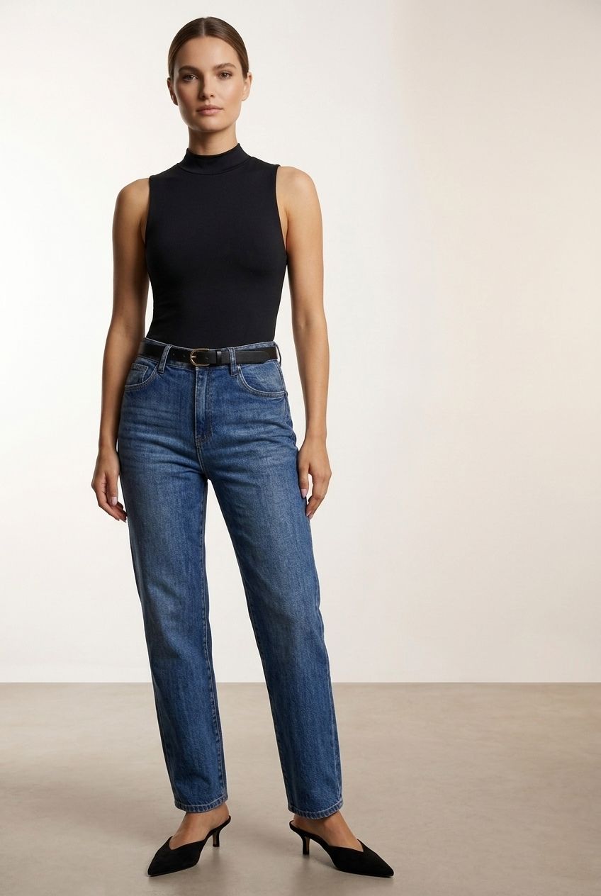Martha Slouchy Denim Jeans