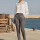 Leona Blouse with Embroidered Details - White