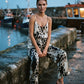 Annabel Chain Print Jumpsuit