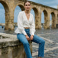 Sarah Woven Wrap Top