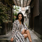 Marah Chain Print Dress