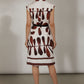 Bella Printed Shirt Dress with Belt