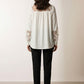 Lorraine Shirt with Lace Details - White