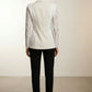 Orlagh Single Button Lace Blazer - Beige