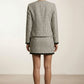 Maeve Tweed Blazer - Black and White