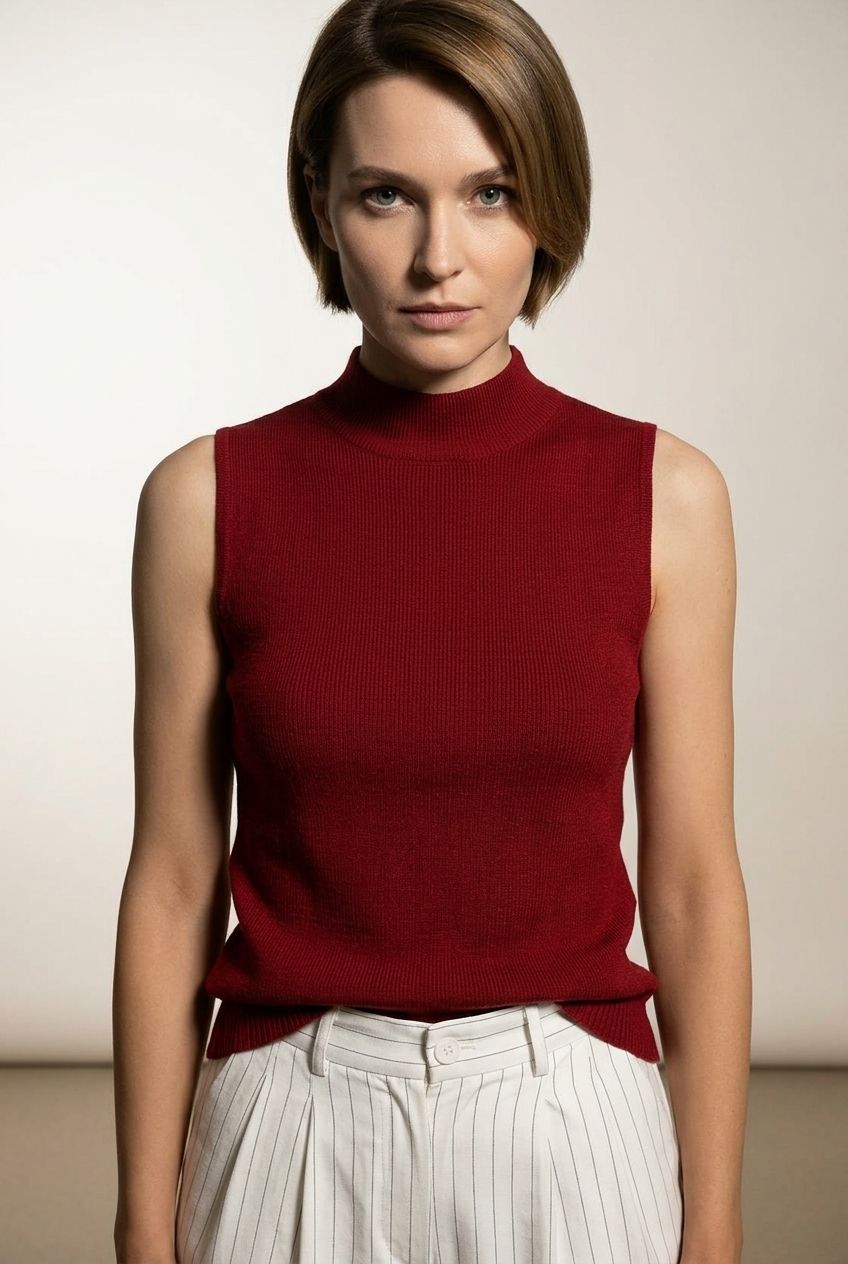 Sweater vest - Red