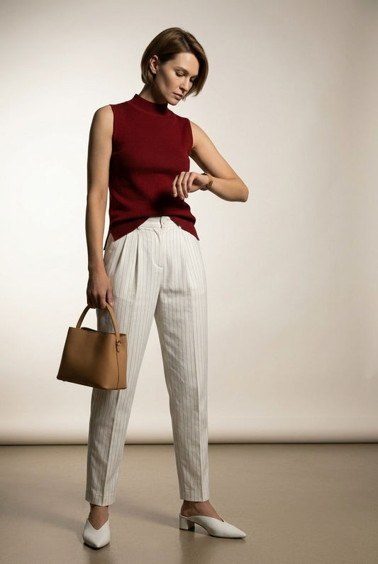 Sweater vest - Red
