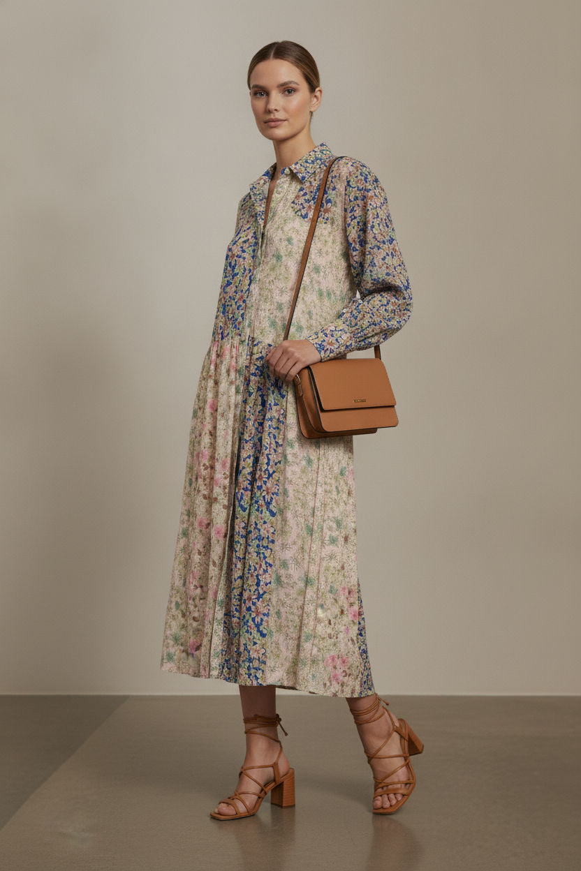 Liv Floral Shirt Dress