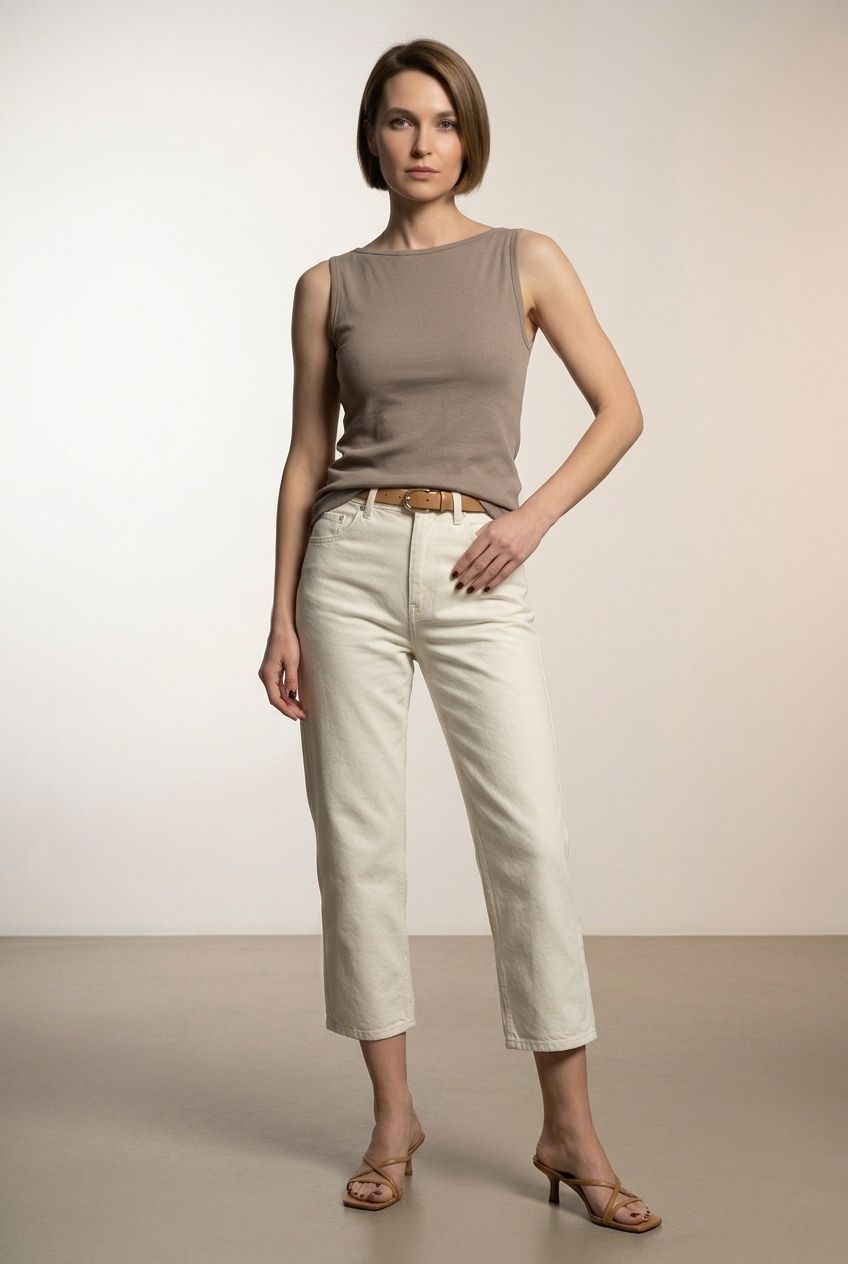 Zara Ankle Length Jeans