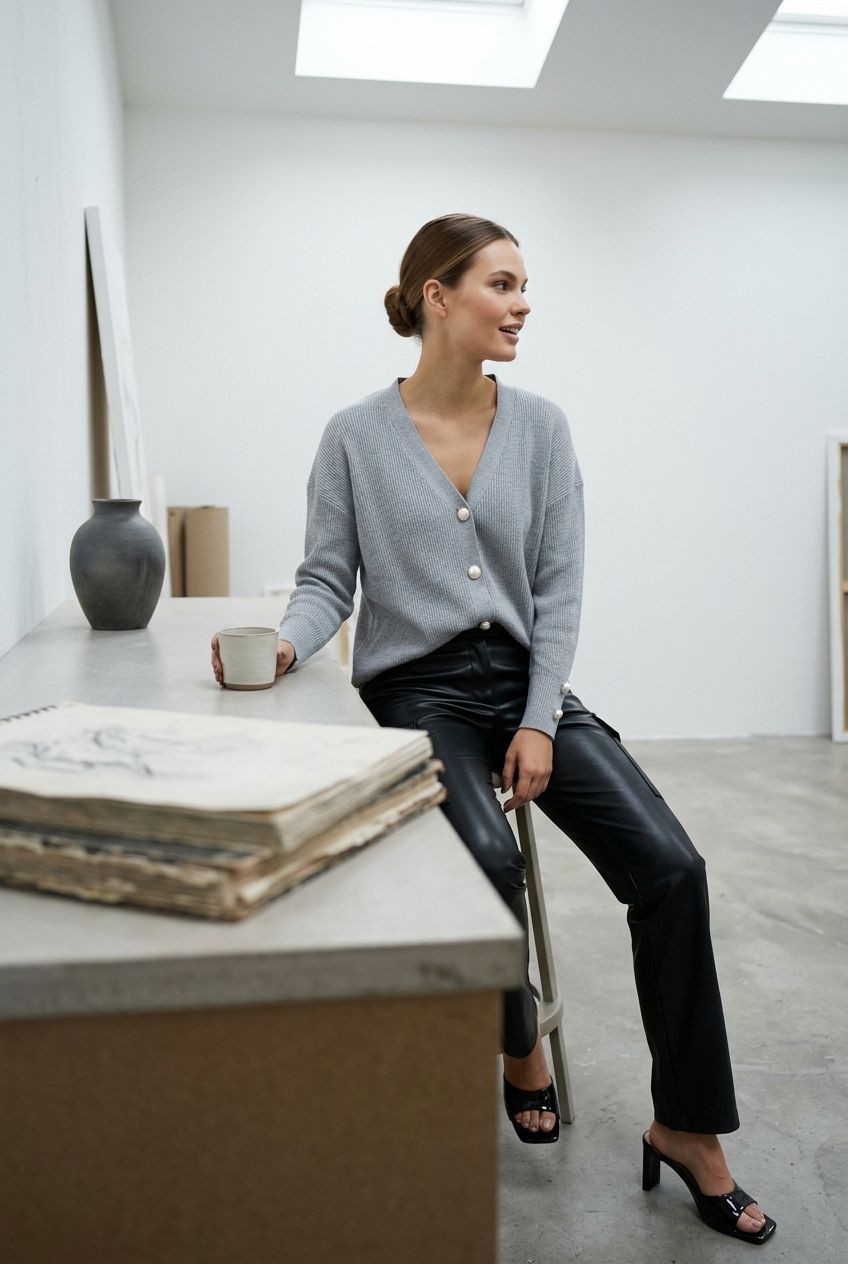 Jessie Cardigan - Grey