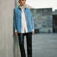 Cheri Denim Shirt - Light Blue