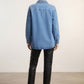 Cheri Denim Shirt - Light Blue