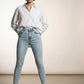 Light Wash Denim Skinny Jeans