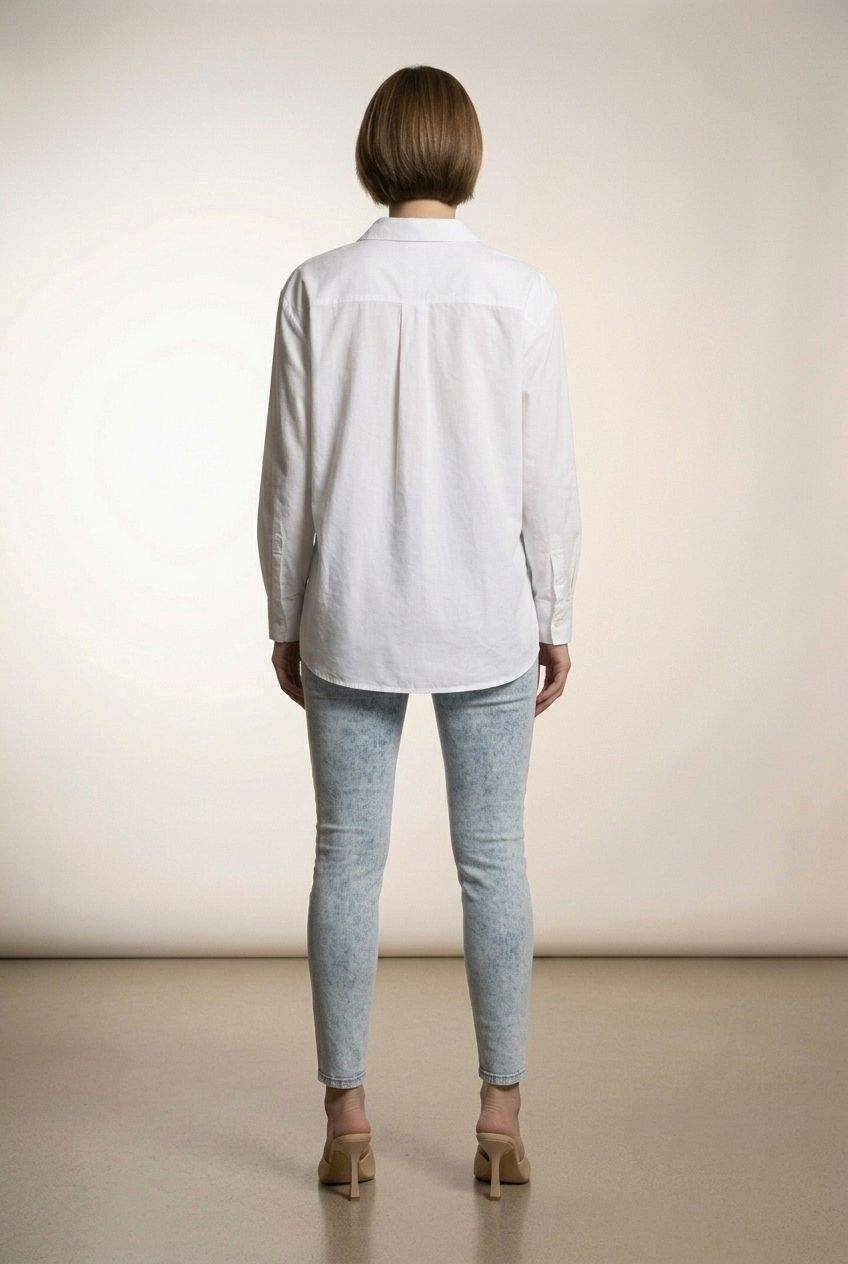 Light Wash Denim Skinny Jeans