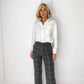 Tailored Wool Trousers - Grey