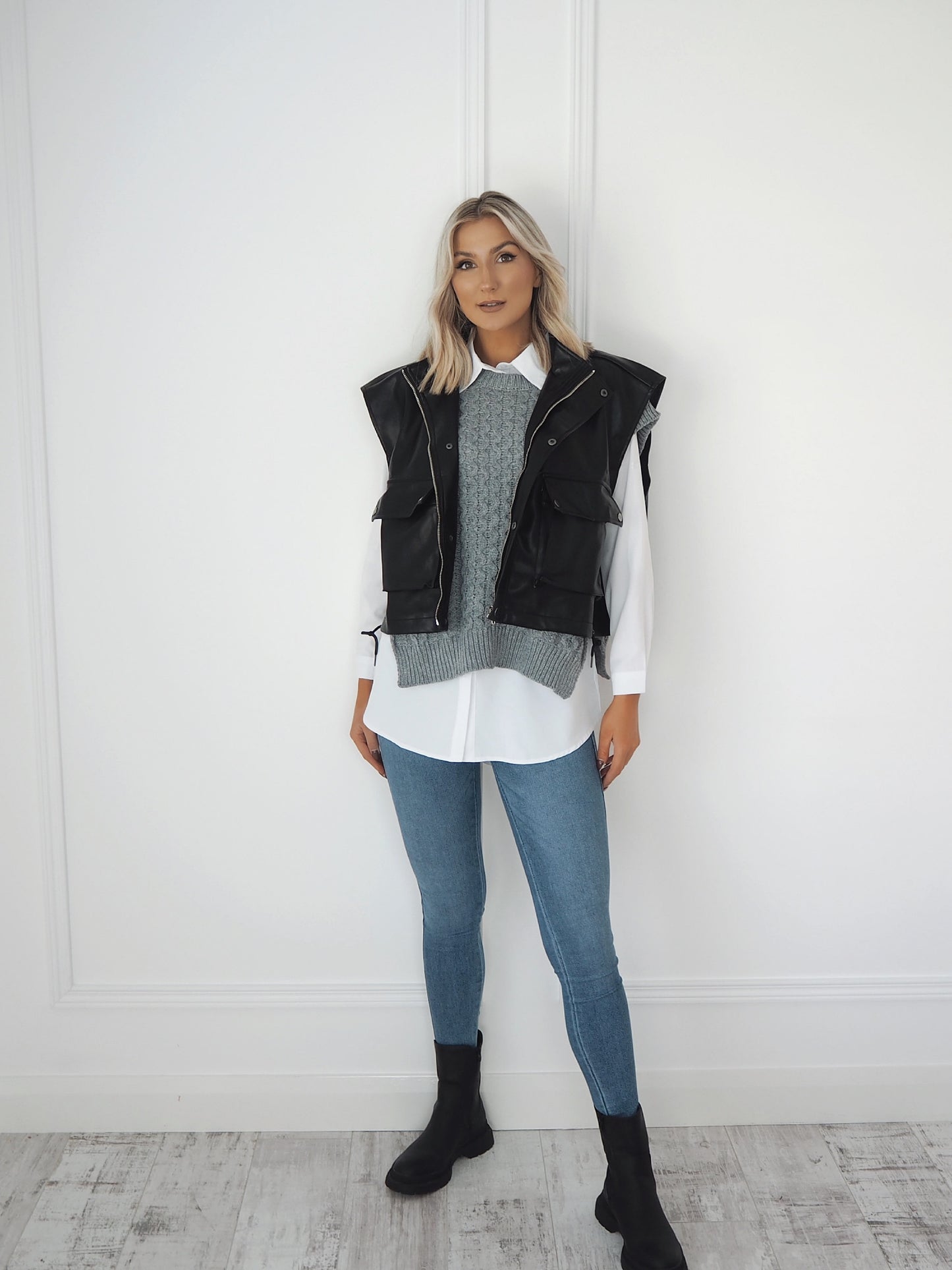 Anne Biker Vest