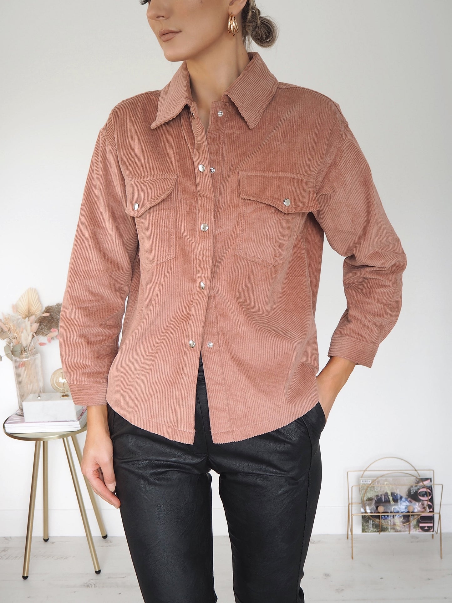 Melina Shirt - Rose